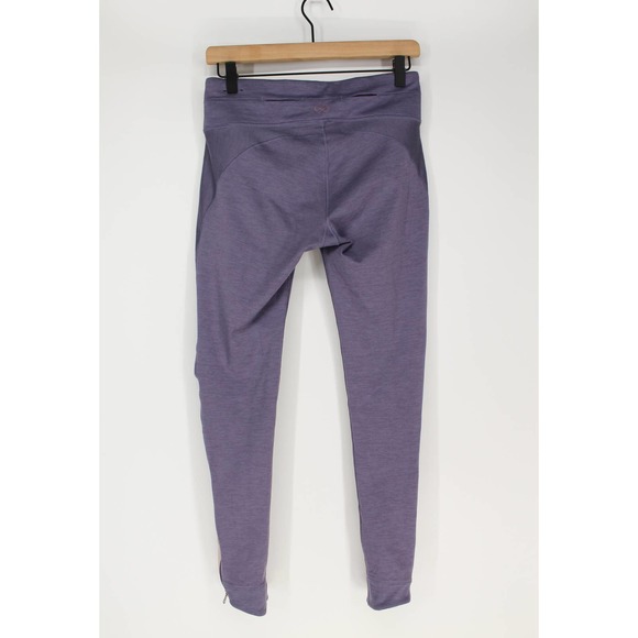 CALIA by Carrie Underwood Warm Leggings Cadet Ombre Splatter Medium Purple - Picture 10 of 10
